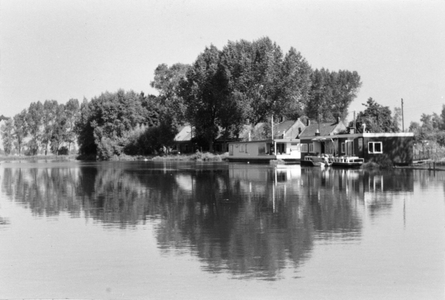 841818 Gezicht op de Vecht bij Loenen.